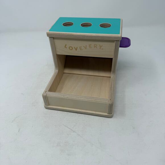 Lovevery Montessori Peg Drop Box - No Pegs included - Picture 1 of 8